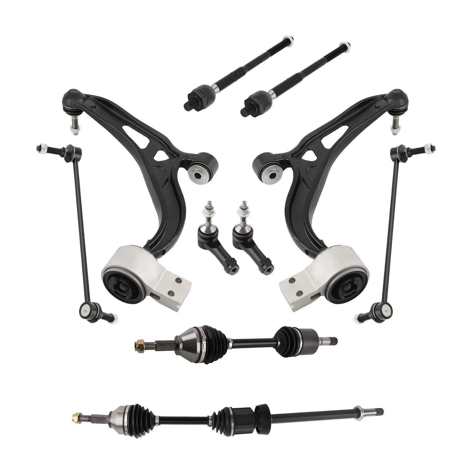 Front Lower Control Arms CV Axle Shaft for Ford Explorer (2011–2014) 66-2286