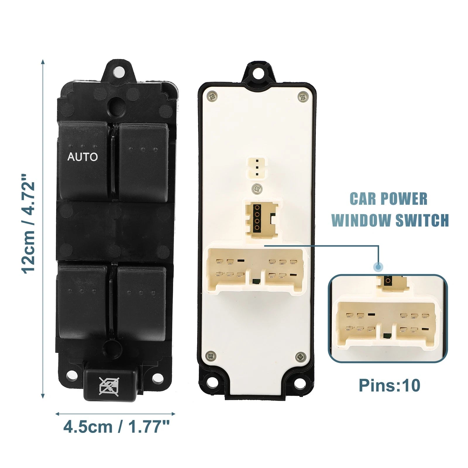 Power Window Master Control Switch BN8F66350A for Mazda 3 (2004–2009)