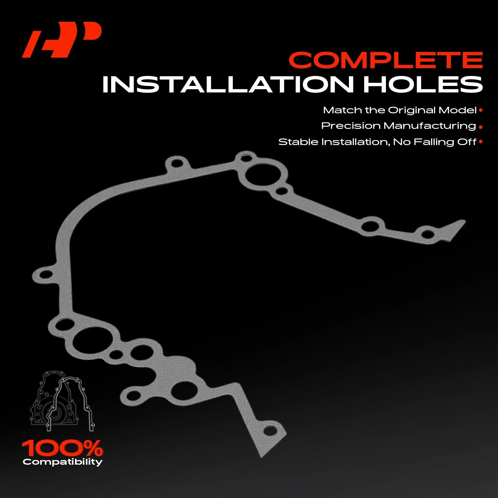 Engine Timing Cover Gasket Set for Ford Mustang Taurus Lincoln (1994–2003)