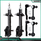 Front Struts Sway Bar Outer Tie Rods Kit for Ford Edge Lincoln MKX (2007–2010)