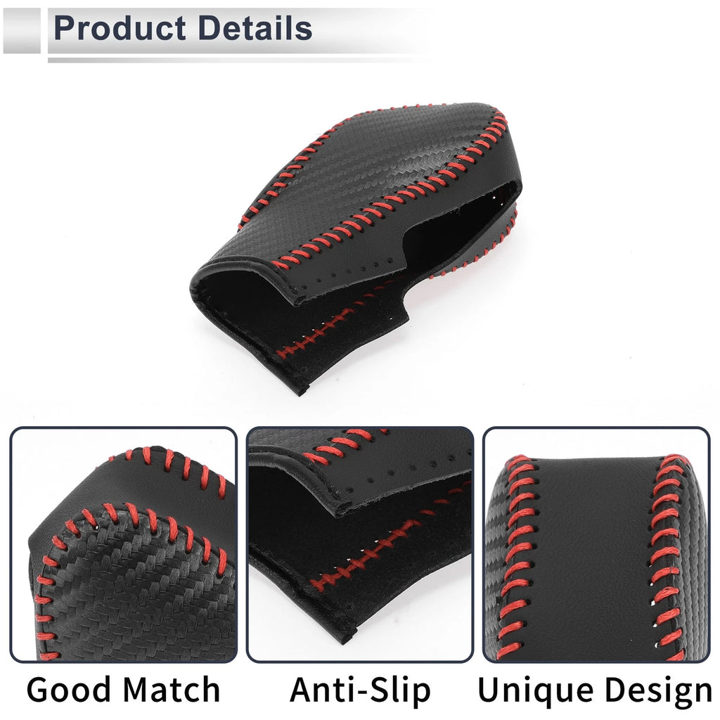 Carbon Fiber Gear Shift Knob Cover for Car 