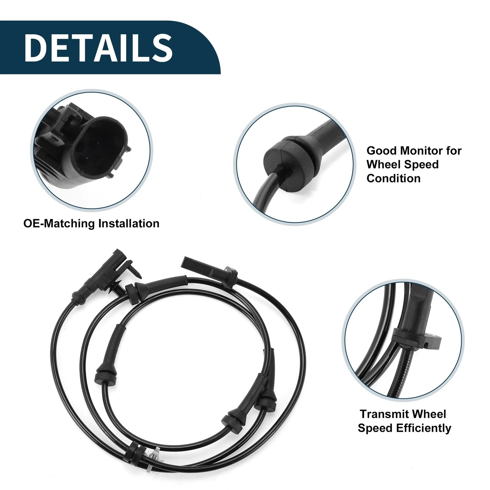 ABS Wheel Speed Sensor No. 47910-1NF0B for Nissan 370Z (2010–2020)