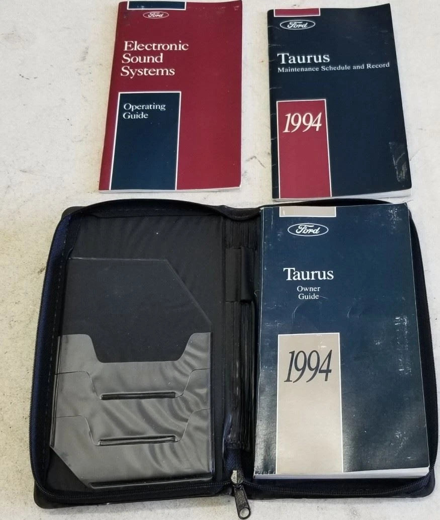 Owners Manual Collection for Ford Taurus (1994)