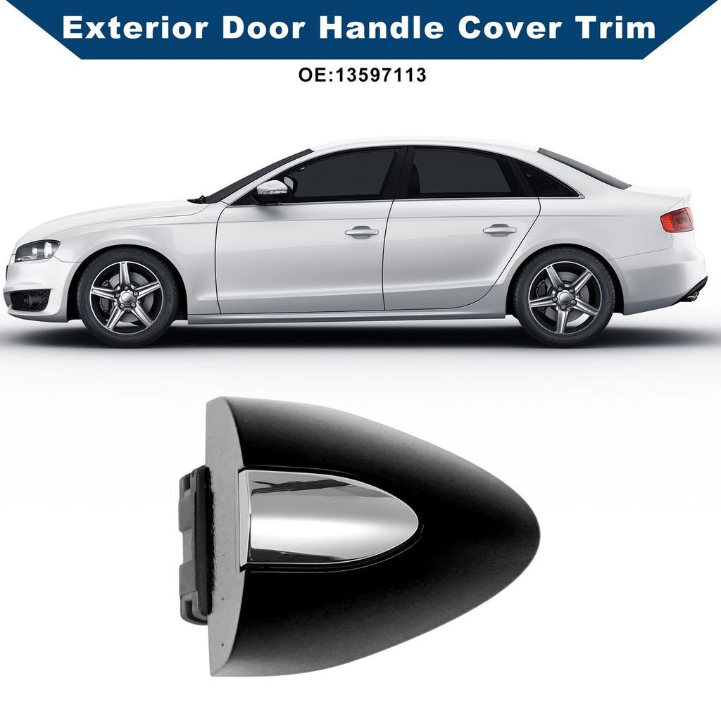 Exterior Door Handle Cover Trim for Buick LaCrosse (2017–2019) Black