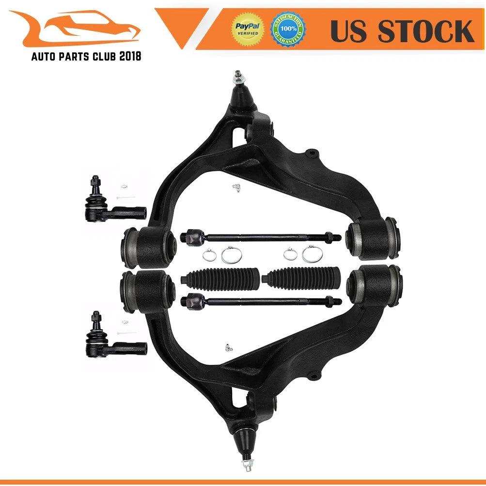 Set of 8 Front Lower Control Arms and Ball Joints for Ram 1500 (2011–2012)