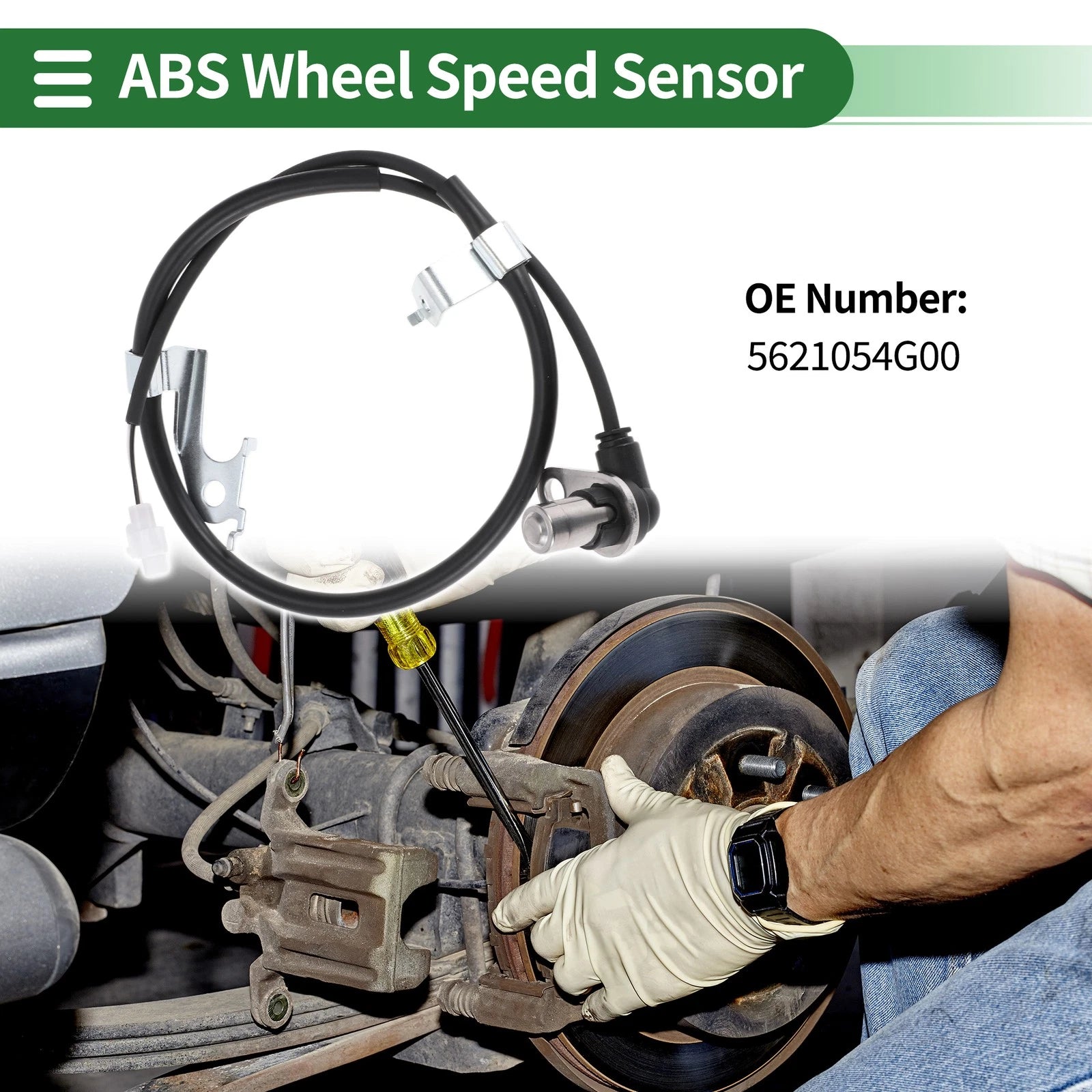 ABS Wheel Speed Sensor No. 5621054G00 for Suzuki Aerio (2002–2004)