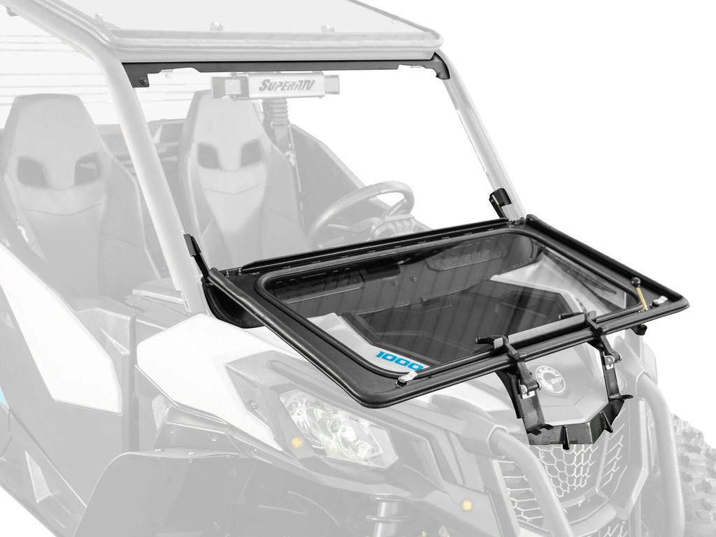 Flip Down Glass Windshield for Can-Am Maverick Trail (2018–2023)