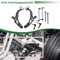 8 Pc Front Lower Control Arms for Ford Explorer (2011–2018) No.K622215/K622216/K750616