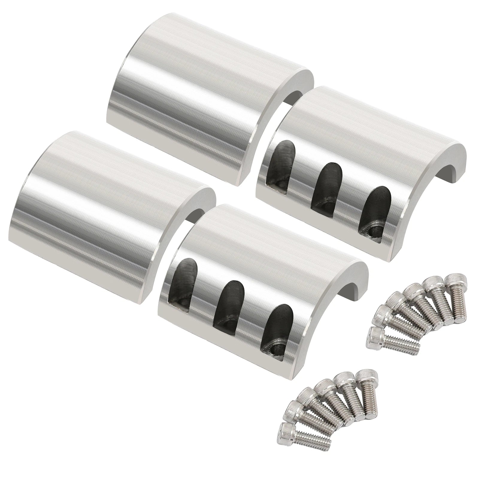 Set of 2 Tube Clamps for Universal Roll Cage 2" OD