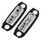 2X LED License Plate Light for Volvo S40 S60 S70 S80 V50 V70 C70 (2000–2016)