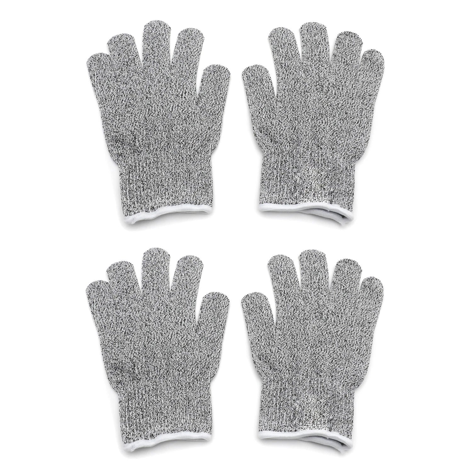 2X Cut Resistant Gloves Level 5 Protection for Food Prep (In/Outdoor)