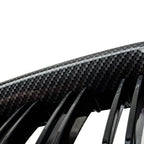 2 x Carbon Fiber Front Kidney Grilles for BMW 3 Series F30 F31 (2012-2018)