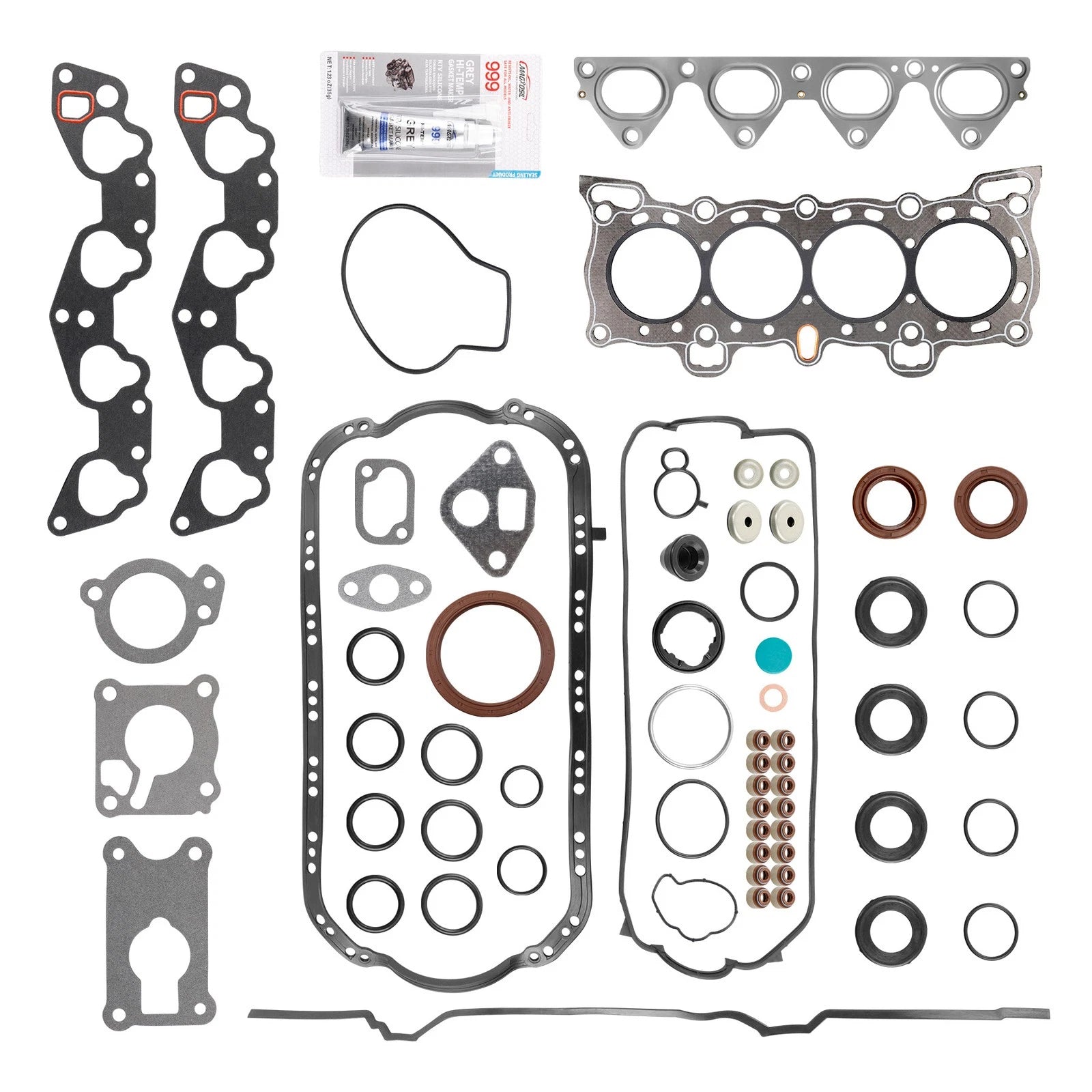 Set of 2 HS9123PT MLS Cylinder Head Gasket for Honda Civic CRX (1988–1995)