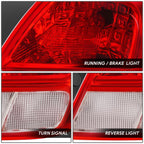 Chrome Housing Clear Lens Tail Light Lamp for Chevy Trax (2013–2022)