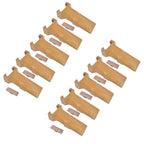 Set of 10 Bucket Teeth for Backhoe Loader (Compatible with V17SYL)