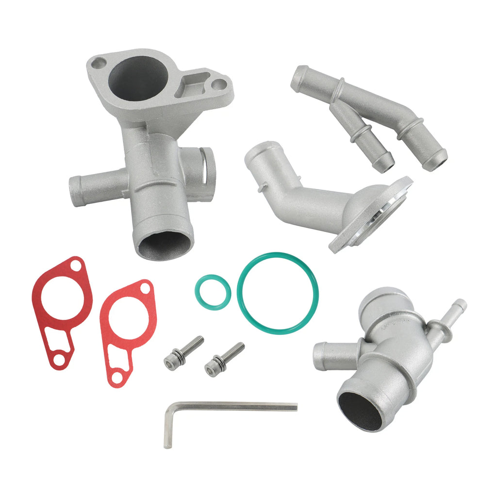 Flange Upgrade Cast Coolant Kit for VW MK4 Golf Jetta GLI 1.8T (2000–2005)