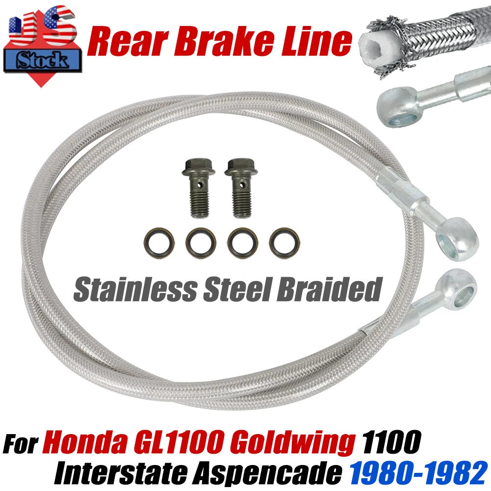Rear Brake Hose Line for Honda GL1100 Goldwing (1980–1982) 43310-463-003