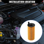 Set of 1 Engine Oil Filter No.11428507683 for BMW 328d (2013–2018)