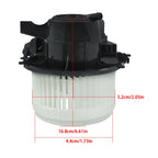 A/C Heater Blower Motor with Fan Cage for Volvo S60 S80 V70 XC70 XC90 (1999–2014)