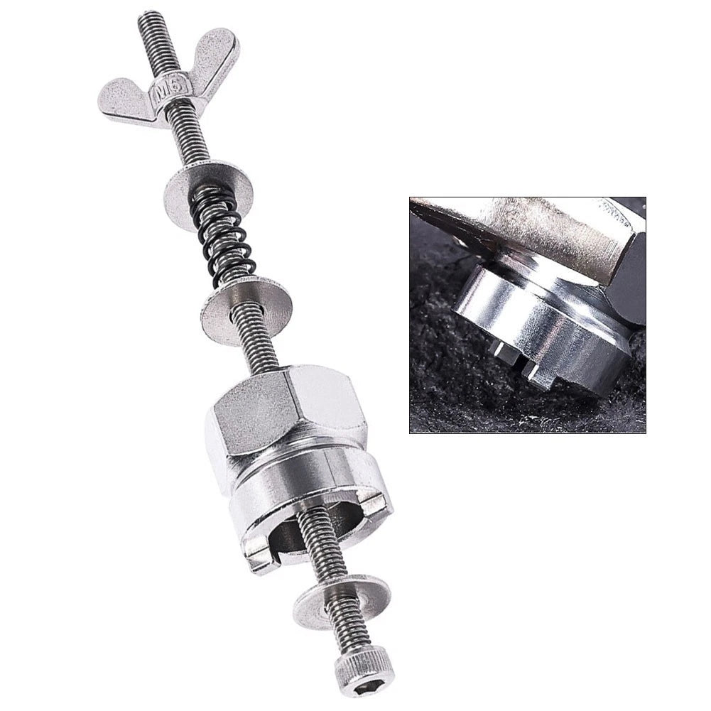 Compact Bicycle Tool for Ball Drum Base on Mountain & Road Bikes