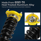 Coilovers Suspension Kit for Honda Civic (2006–2011) Adjustable Height Shocks