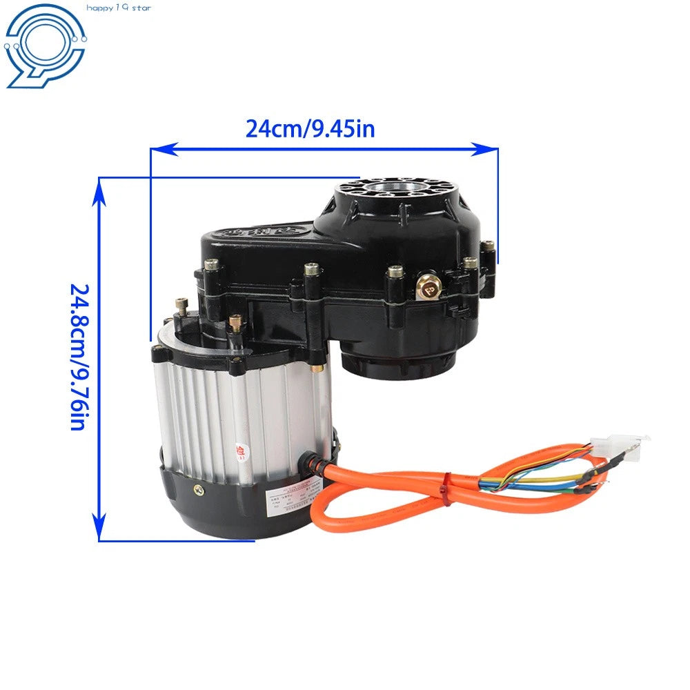 Electric Differential Motor for ATV Quad Buggy Go Kart Trike (48V 1000W)