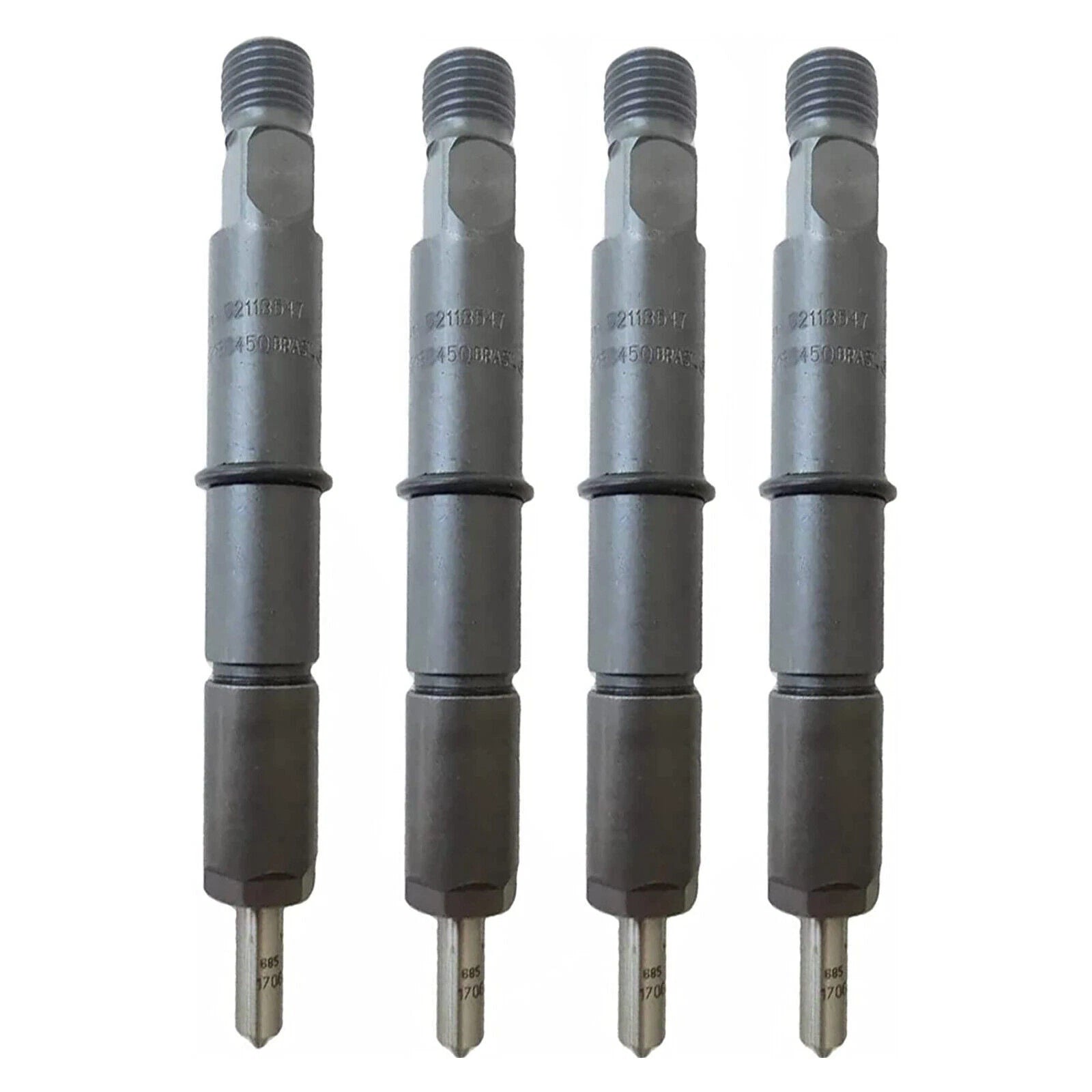 4X Fuel Injector 0432193450 for Volvo D4D KHD DEUTZ TCD2012 (2012–2018)
