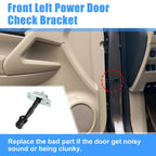 Front Left Door Hinge Check Stop Strap for Hyundai Accent (2011–2018) No. 793800U000