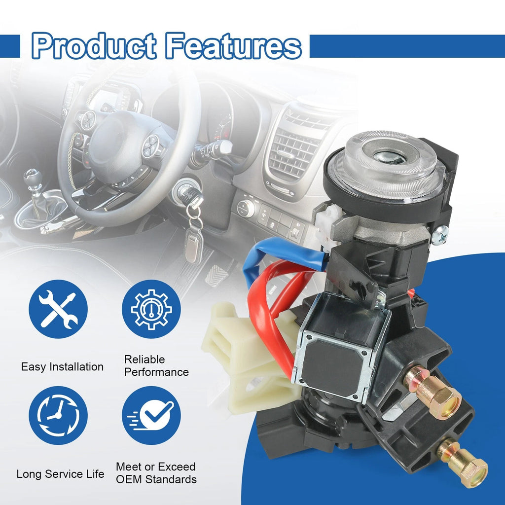 Ignition Lock Assembly with Keys for Kia Optima (2016-2020)
