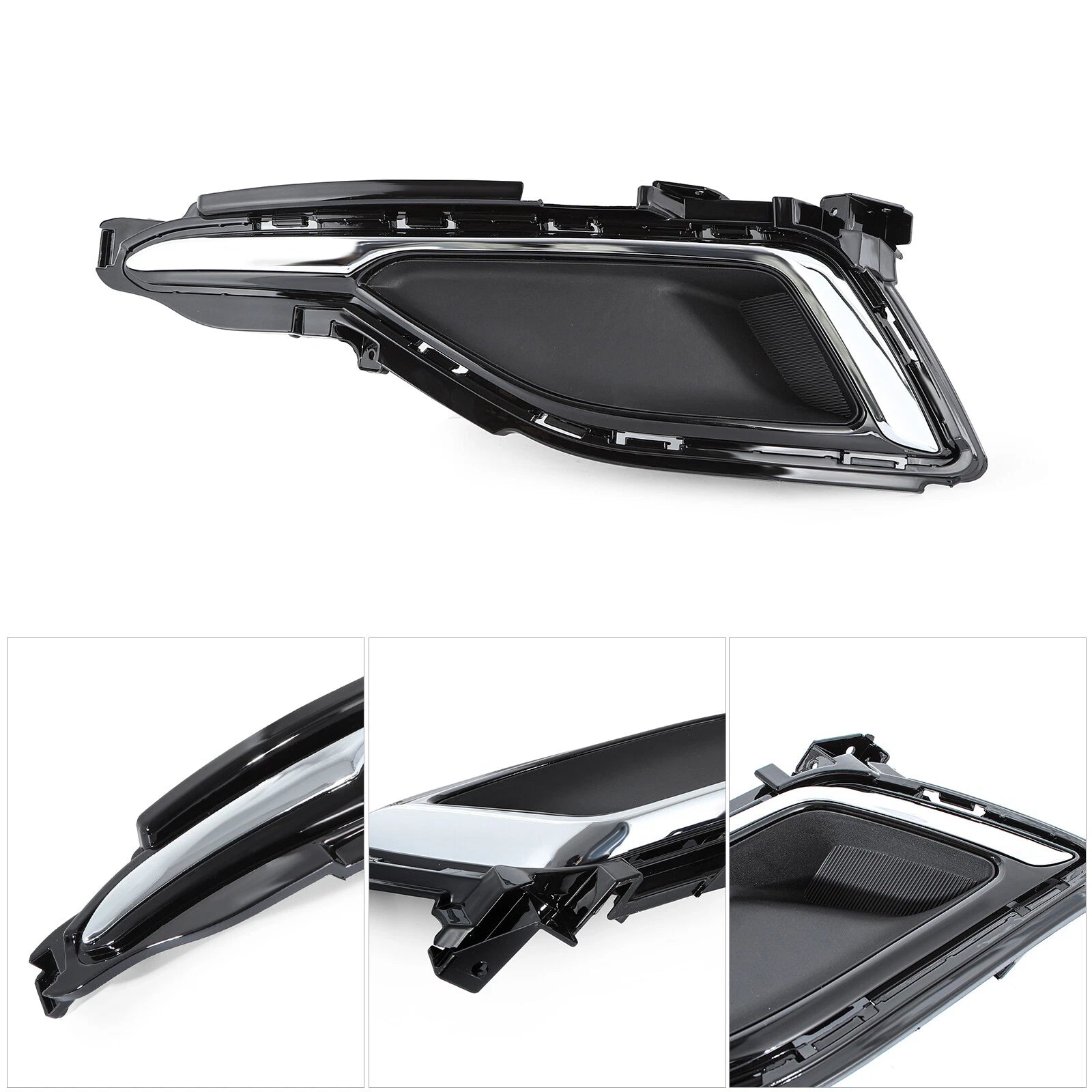 Left Driver Fog Light Cover Bezel Trim for Hyundai Sonata (2015–2017)