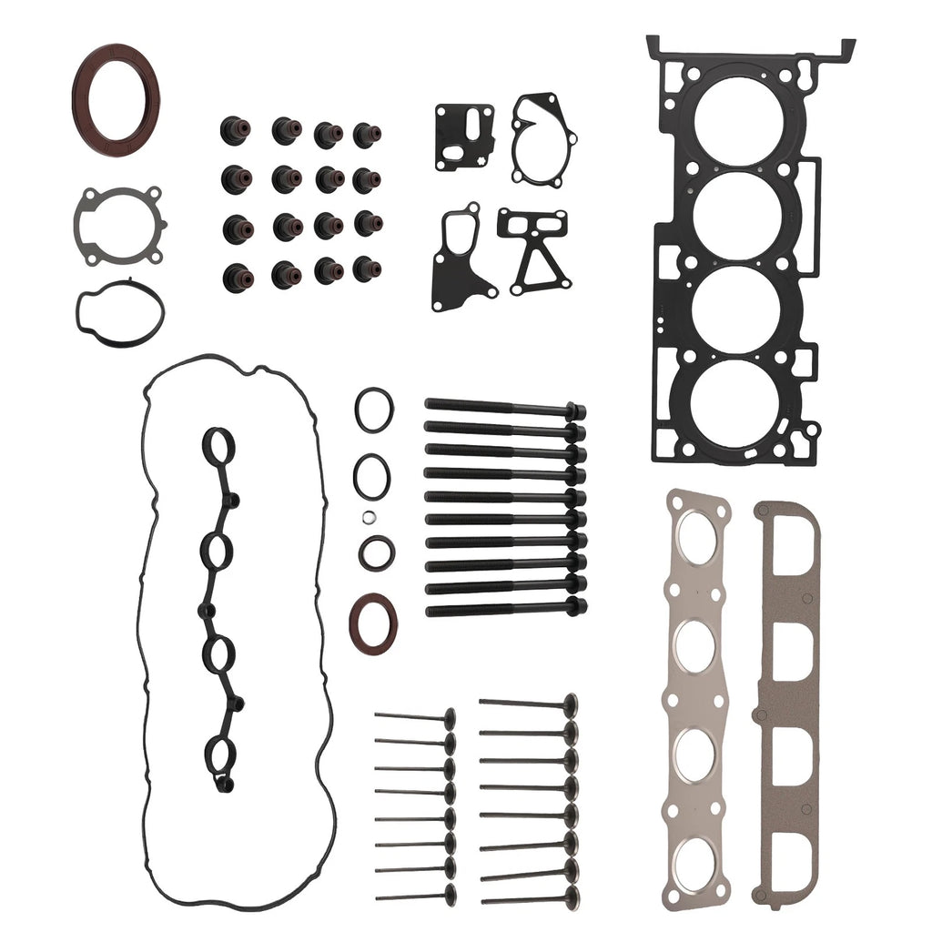 Set of G4KF Engine Gaskets Bolts w/ Valve for Kia Optima Hyundai Genesis Coupe (2011–2016)