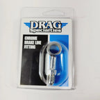 7/16in Banjo x AN-3 Male Straight Brake Fitting for Harley