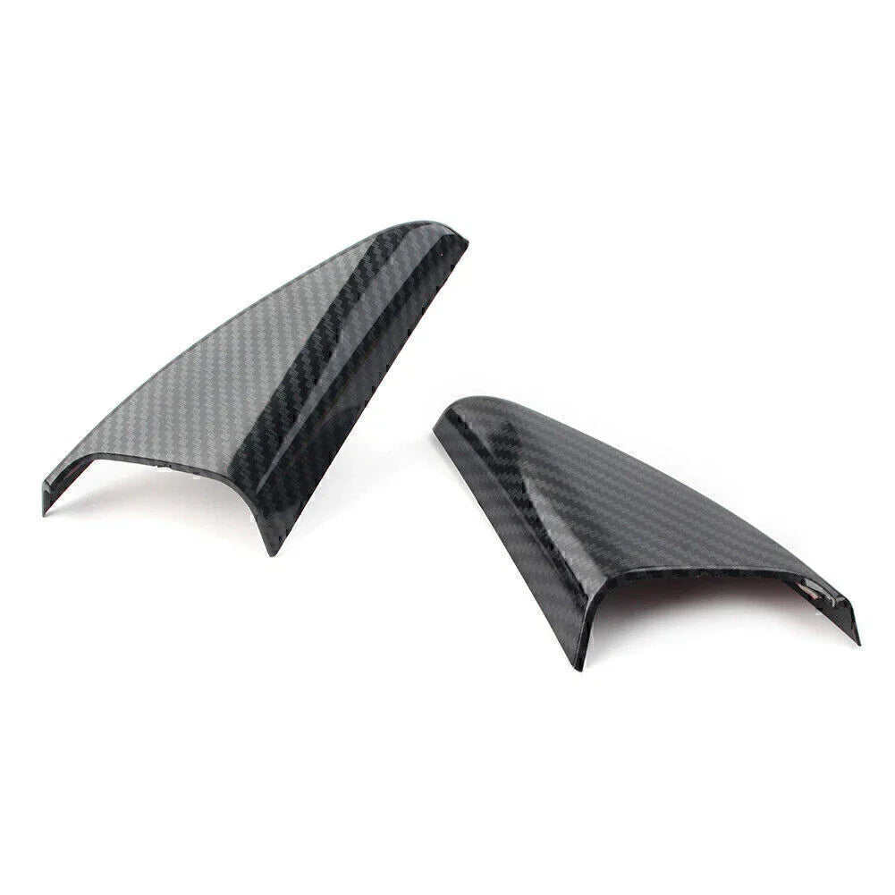 ABS Carbon Look A-Pillar Triangle Frame Cover Trim for Benz A-Class A220 (19)