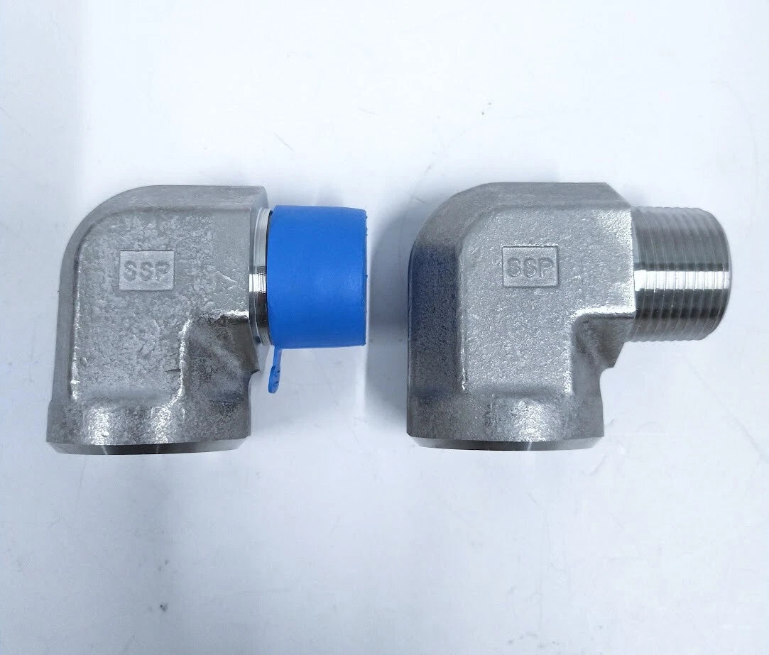 2X 90 Degree Elbow NTP 1'' Male for Parker SSP (N/A)