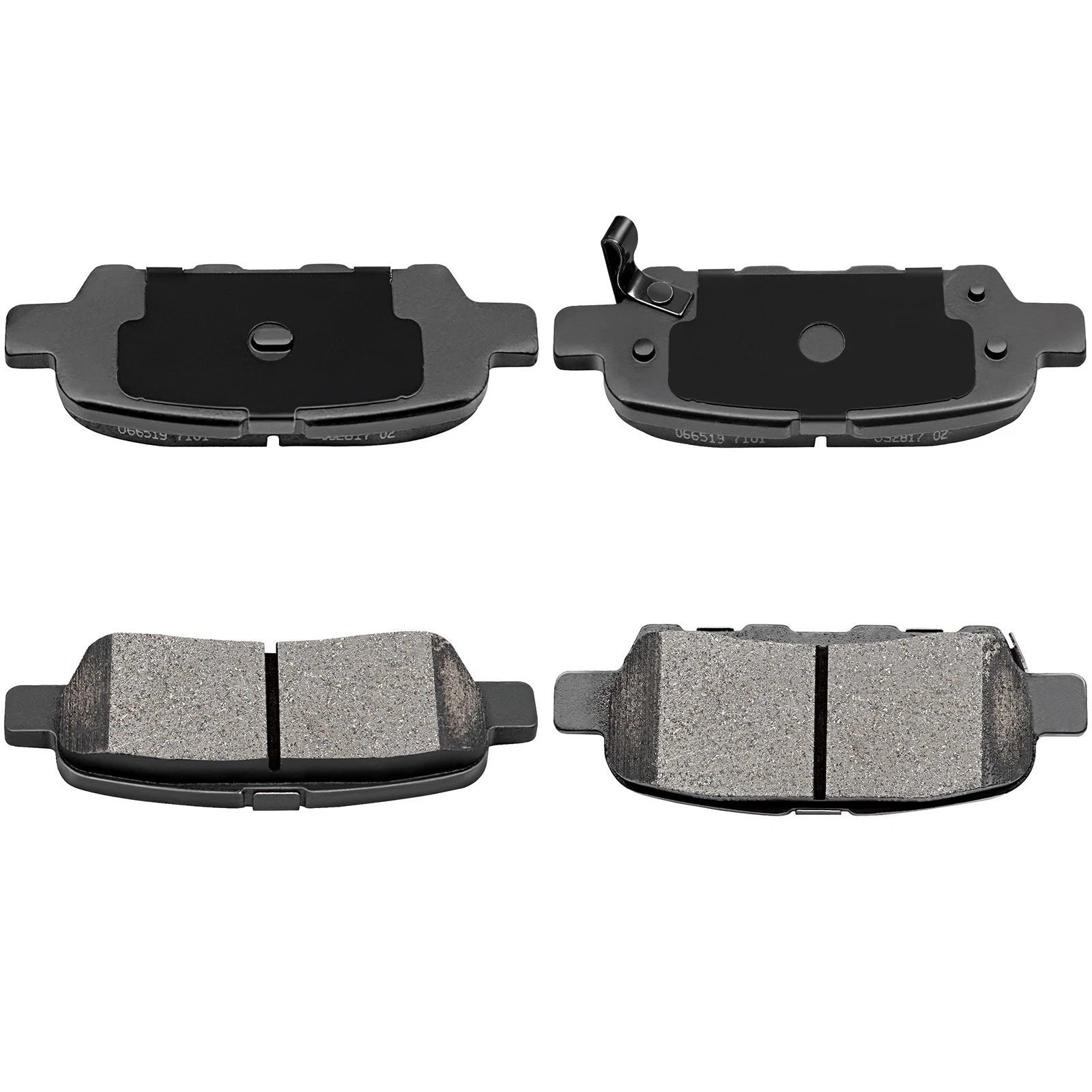 Front & Rear Brake Rotors & Ceramic Pads for Nissan 370Z & Infiniti EX37 (2009–2019)