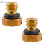 2X Carburetor Float Bowl Drain Screws for Honda CB750 CB550 CB400F CB350 CB77