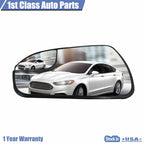 Left Side Power Heated Mirror Glass for Ford Fusion (2013–2020)