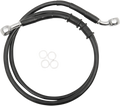 Front Brake Line +4" Black for Harley-Davidson XL 614771-4BLK