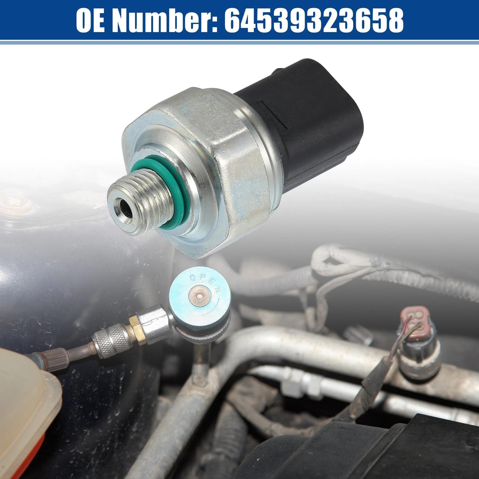 Air Conditioner Pressure Sensor Switch for BMW 120i 125i (2004–2013)