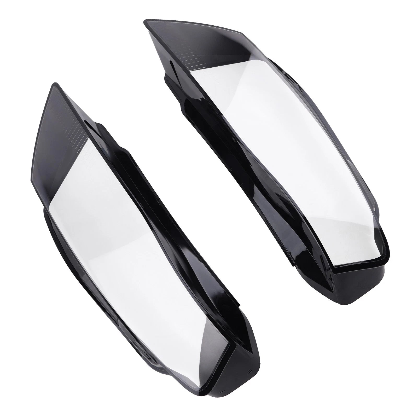Pair Headlight Lens Covers for Audi A4 (2009–2012) 8K0941029C