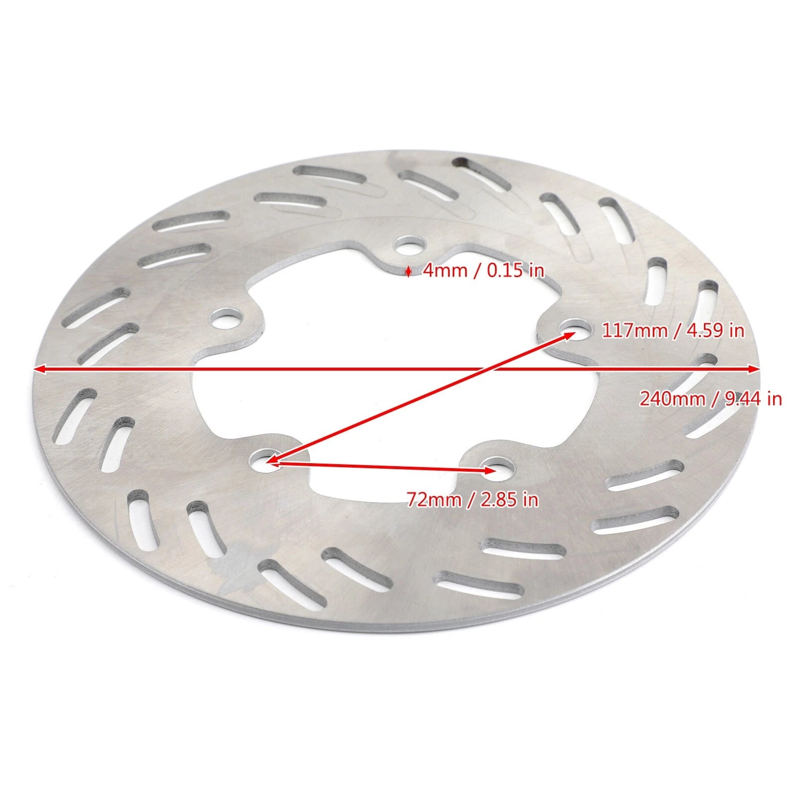 Front Brake Disc Rotor for SYM GTS 125 150 250 300 Evo Joymax (2005–2012)