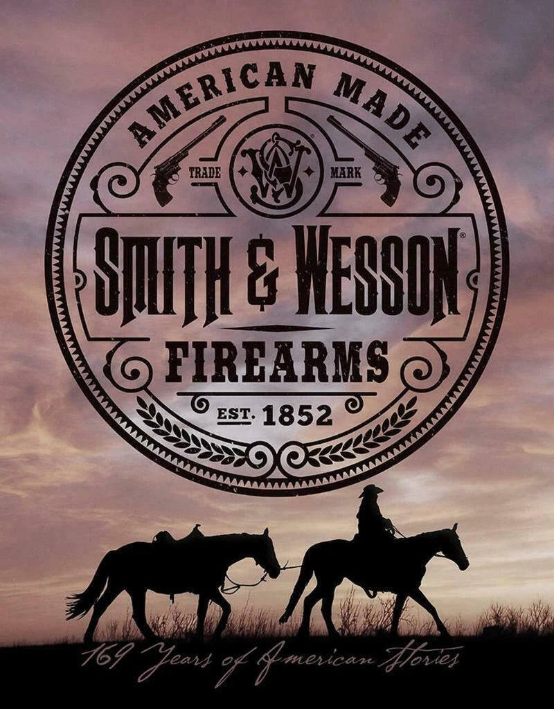 Smith & Wesson Firearms Tin Metal Sign 2479