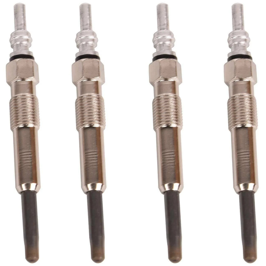 Set of 4 Glow Plugs for VW Beetle Golf Jetta Passat Diesel (1996–2004)