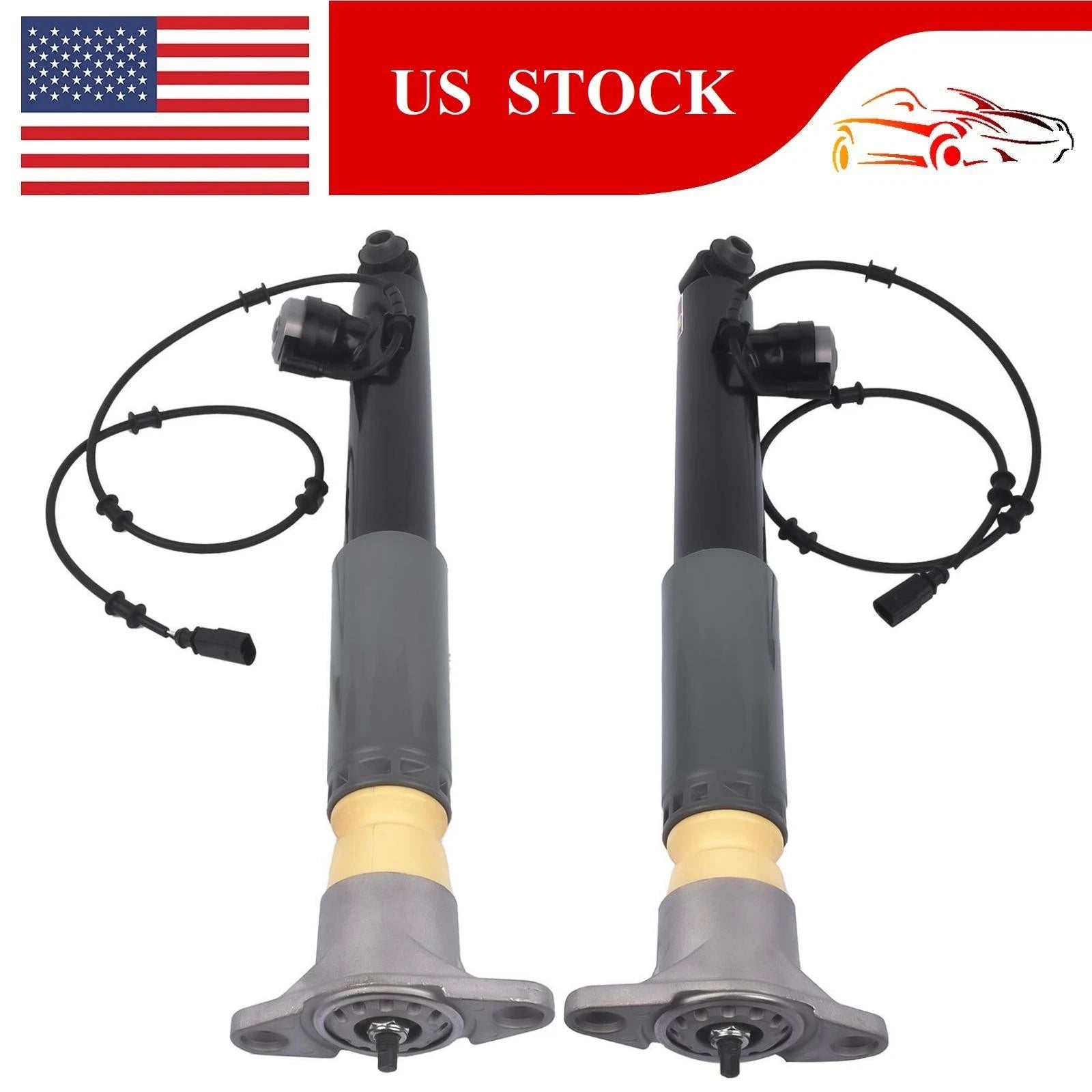 Pair of Rear Shock Absorber Struts for Hyundai Genesis (2008-2015)