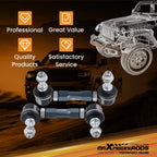Adjustable Front Sway Bar End Links Kit for Universal Fit (107-130mm)
