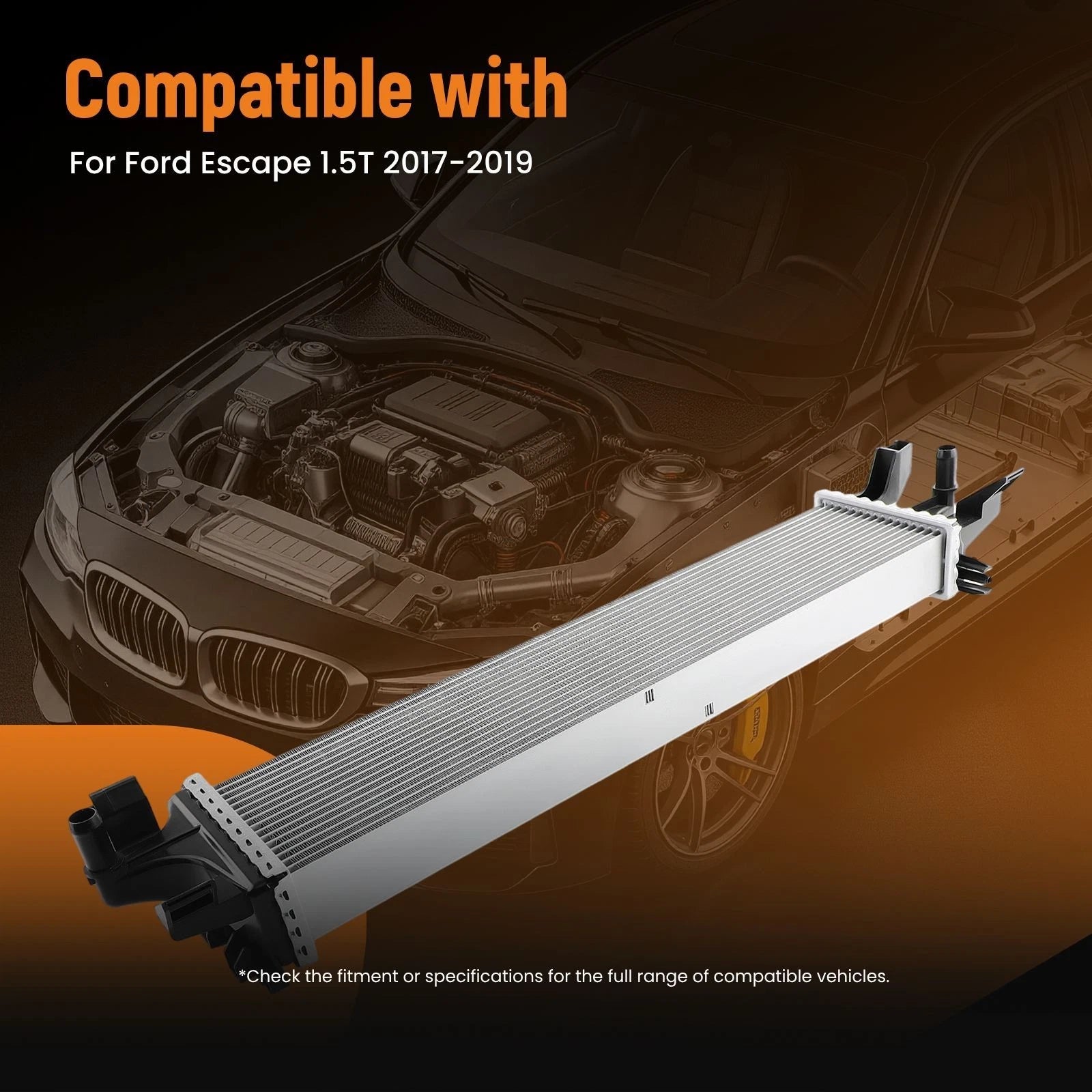 Aluminum Intercooler Assembly for Ford Escape 1.5T (2017–2019) F1FZ-8005-B