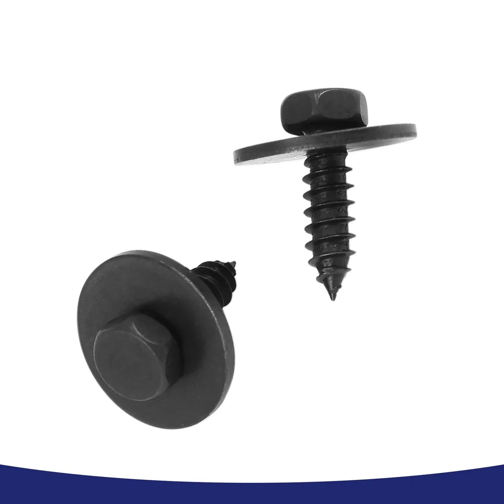 Hex Head Metal Screws with Washer for BMW E46 E60 E90 10 x