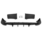 Shark Fin Rear Bumper Diffuser Matte Black for Dodge Durango (2011-2025)