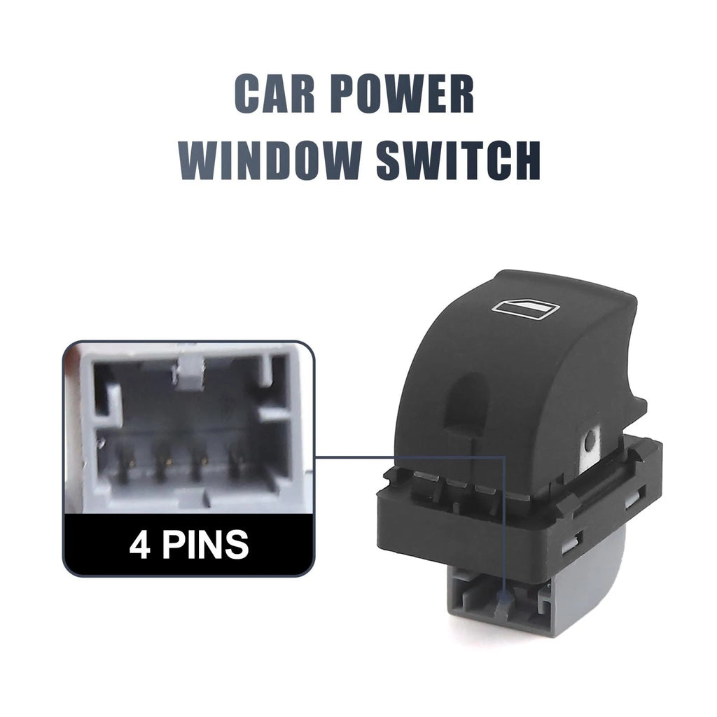 Passenger Side Power Window Switch 4F0 959 855A for Audi A6 S6 RS6 (2005–2011)