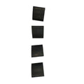 Set of 4 Leaf Spring Rubber Bumper Insulator Bushings for Ford Truck (1980–2020)